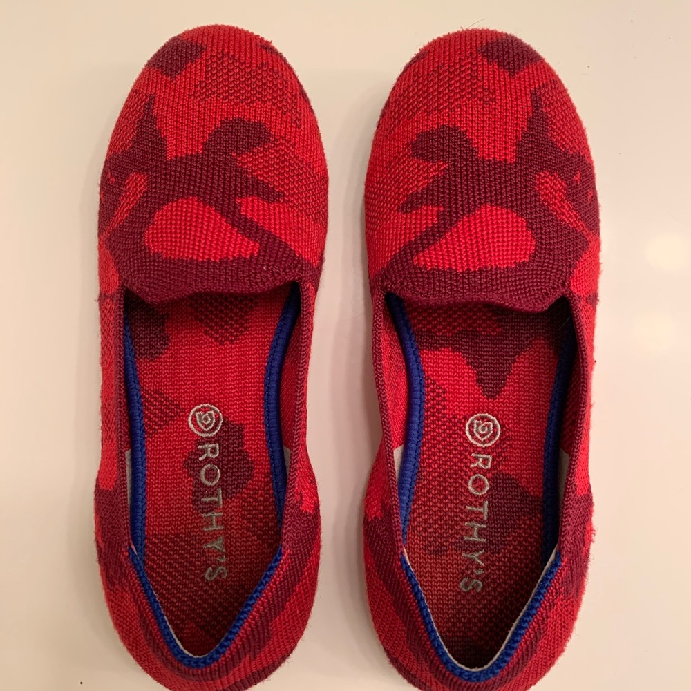 Red Camo Rothys -1